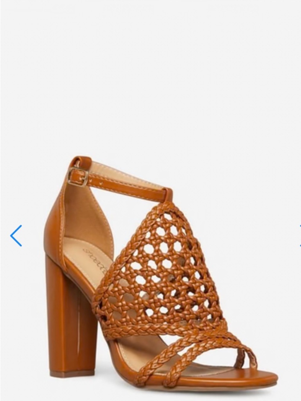 Shoe Dazzle Lorelai Caged Heeled Sandal